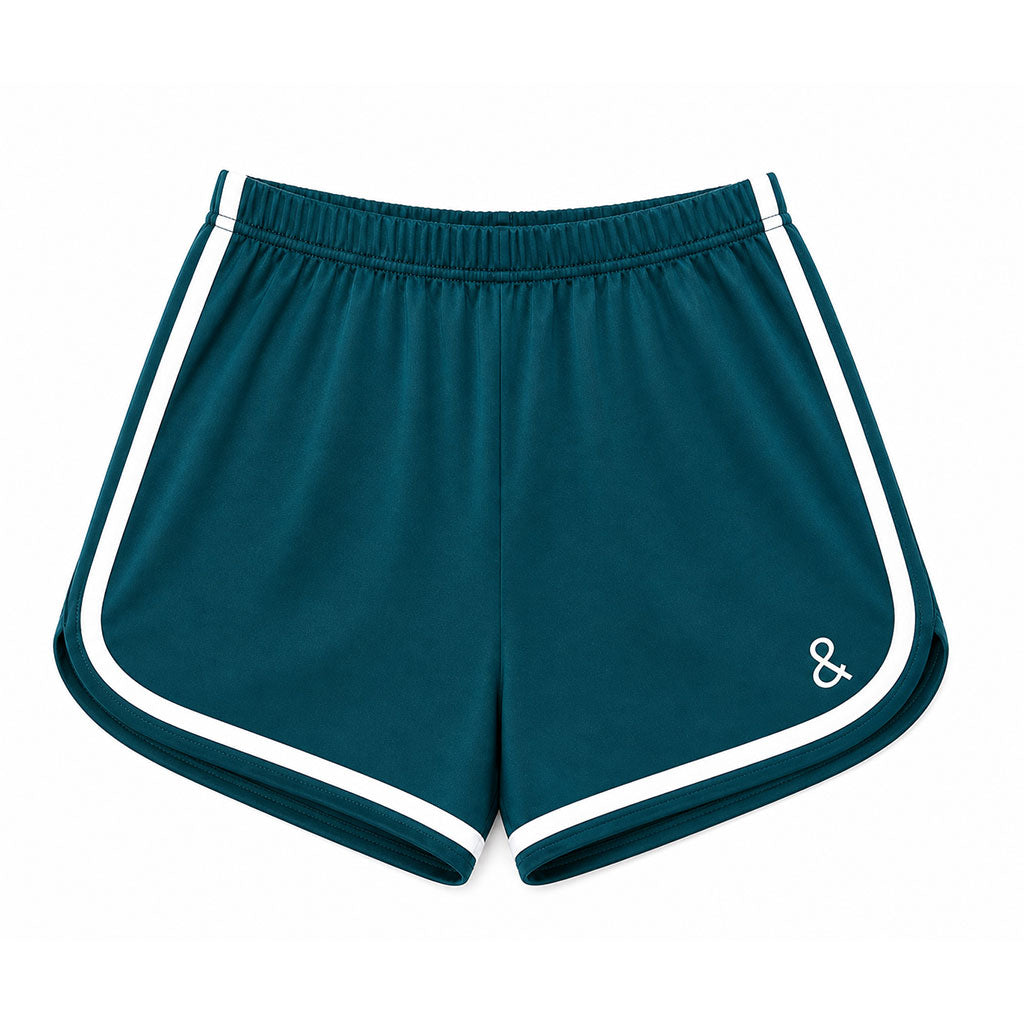 Satin Society Shorts Teal