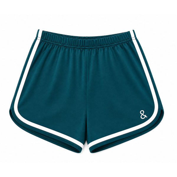 Satin Society Shorts Teal