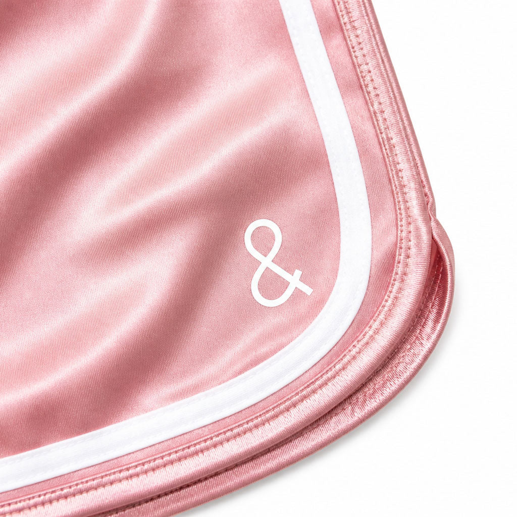 Satin Society Shorts Blush