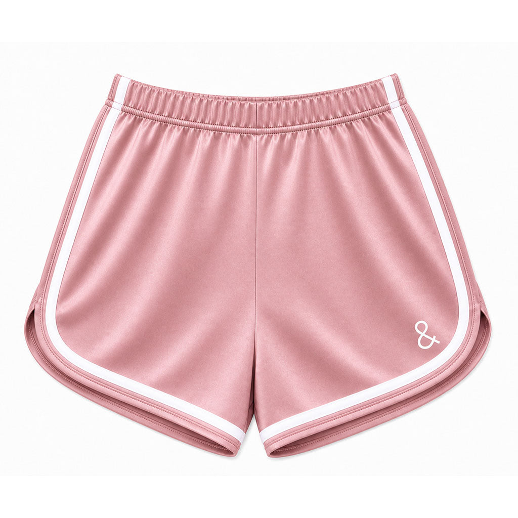 Satin Society Shorts Blush