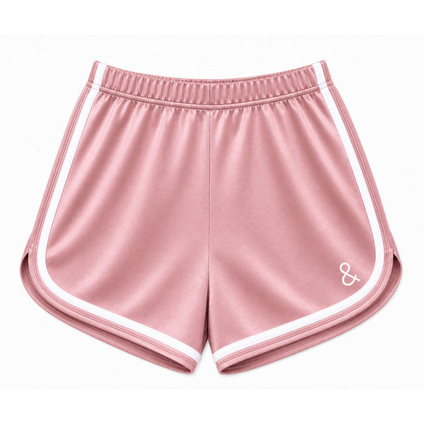 Satin Society Shorts Blush