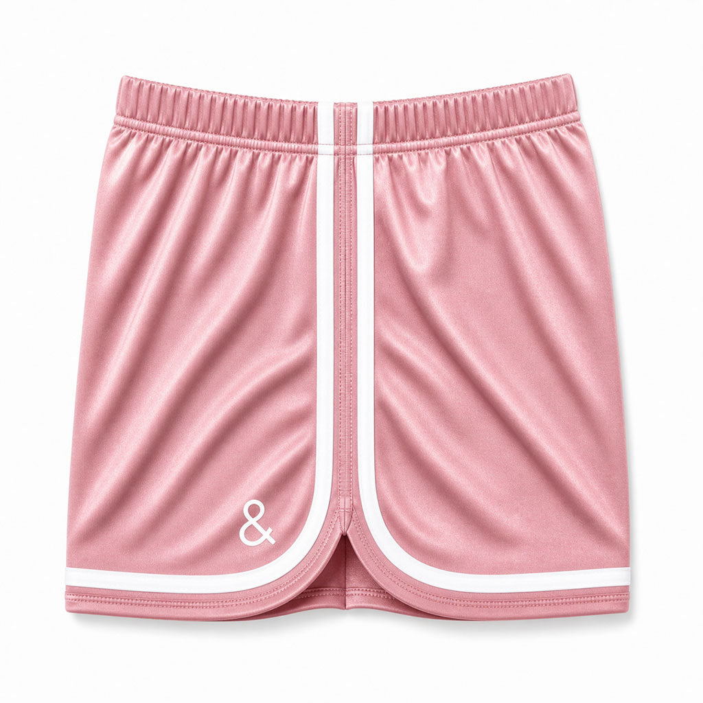 Satin Society Shorts Blush