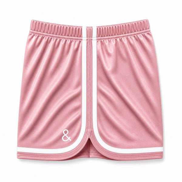 Satin Society Shorts Blush