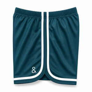 Satin Society Shorts Teal