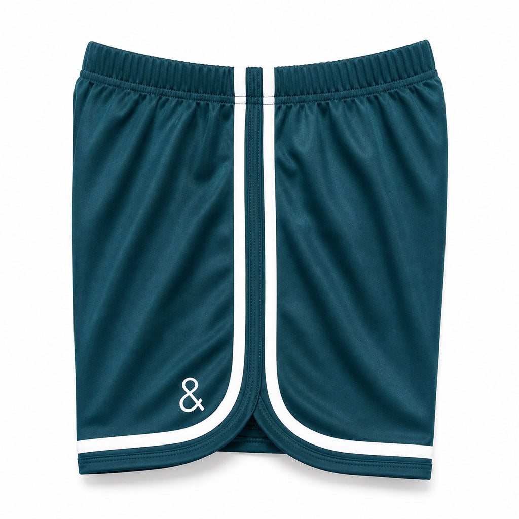 Satin Society Shorts Teal