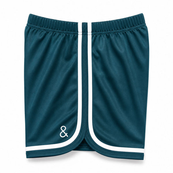 Satin Society Shorts Teal
