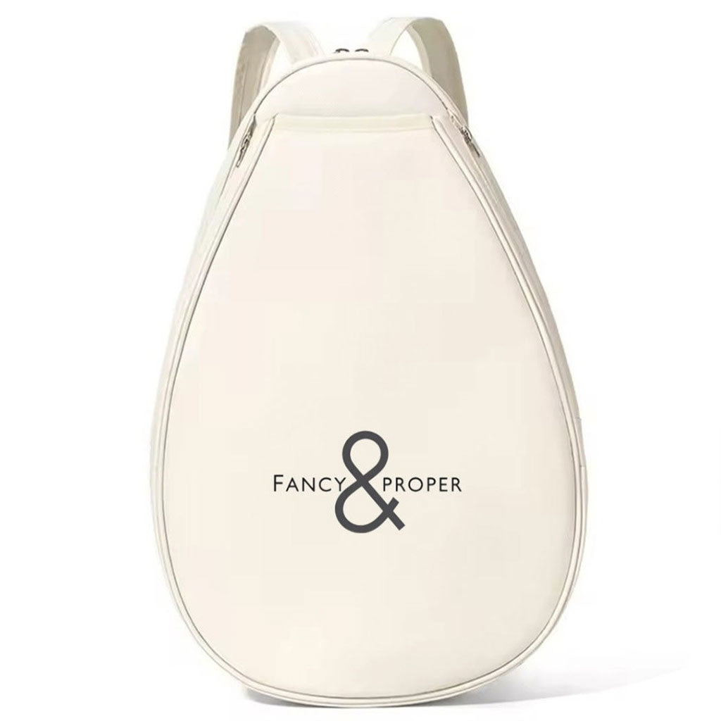 Serve it Proper Tennis Bag in Bone Main image