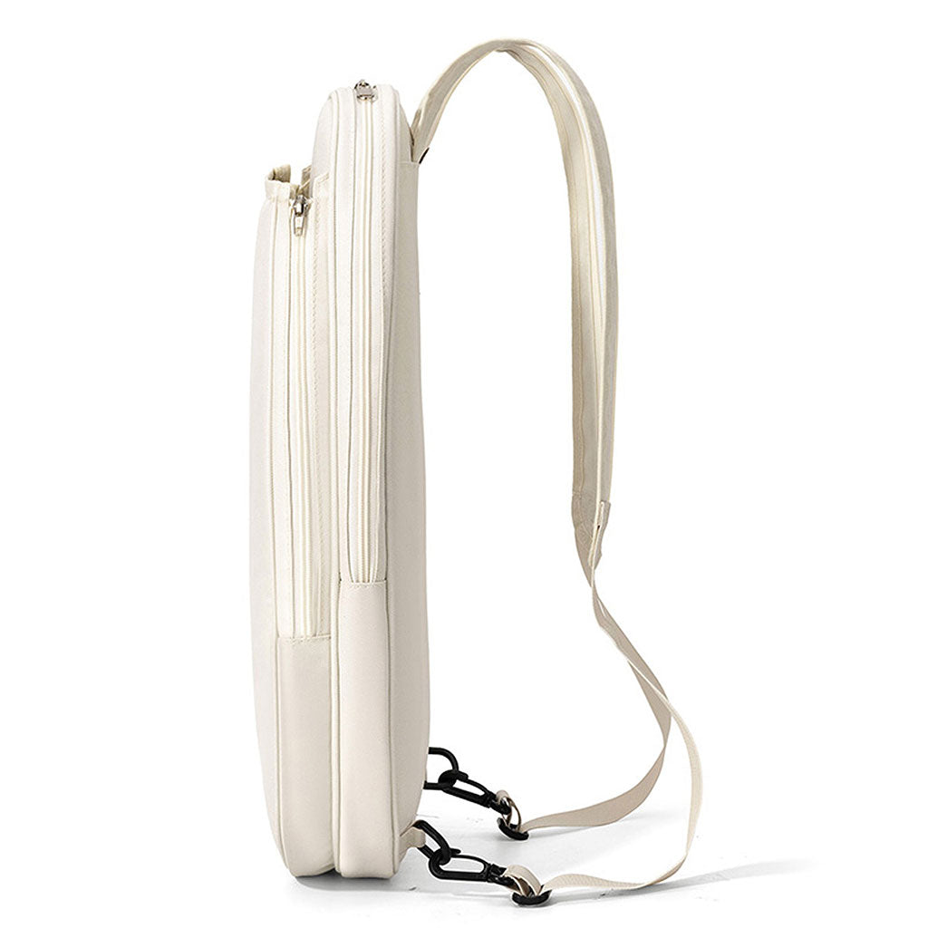 Serve it Proper Tennis Bag in Bone