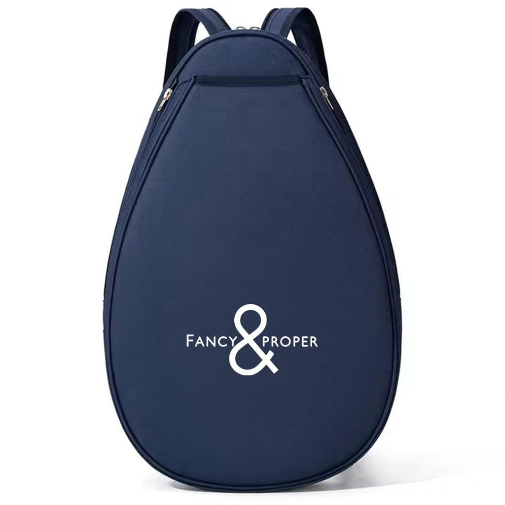 Serve it Proper Tennis Bag in Deep Blue Main image