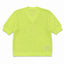Sheer Edge Knit Pullover in Neons