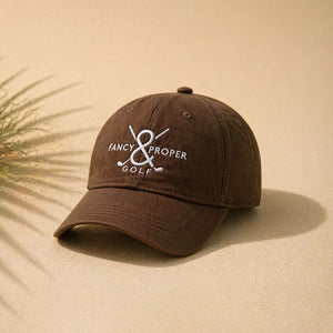 Signature Swing Cap in Brown