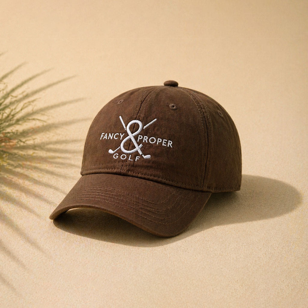 Signature Swing Cap in Brown