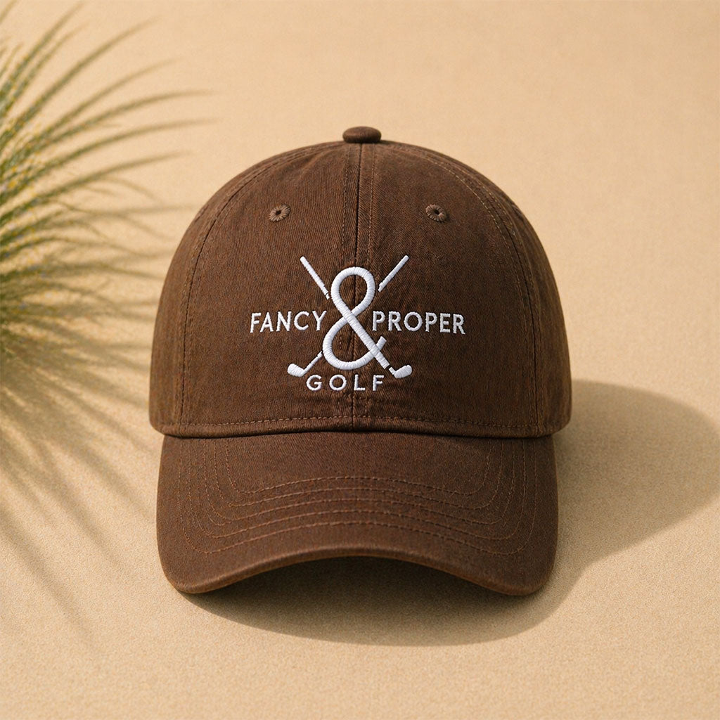 Signature Swing Cap in Brown