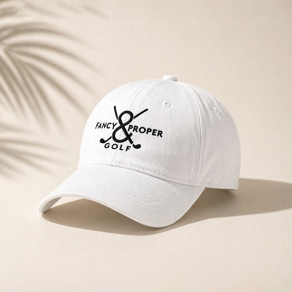 Signature Swing Cap in White