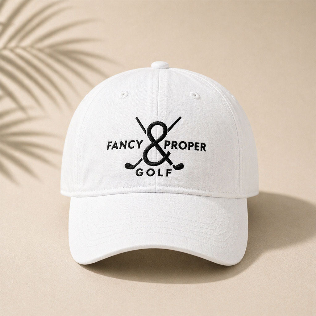 Signature Swing Cap in White