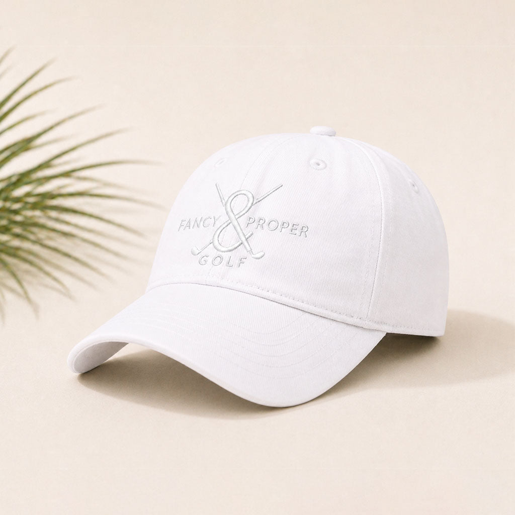 Signature Swing Cap in Pure White