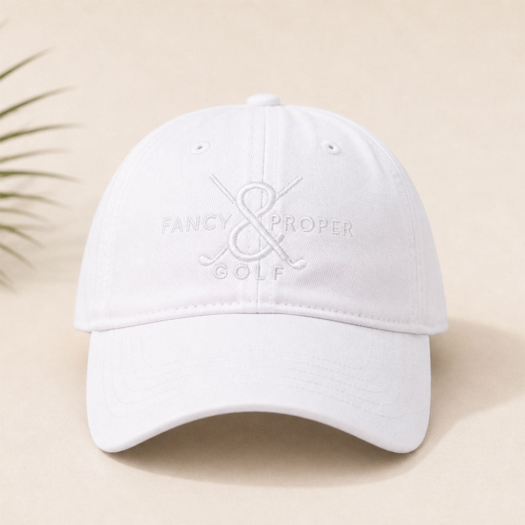 Signature Swing Cap in Pure White