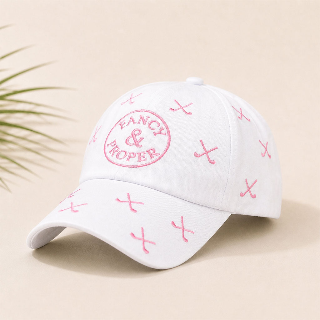 Swing Proper Golf Cap in Pink Secondary image