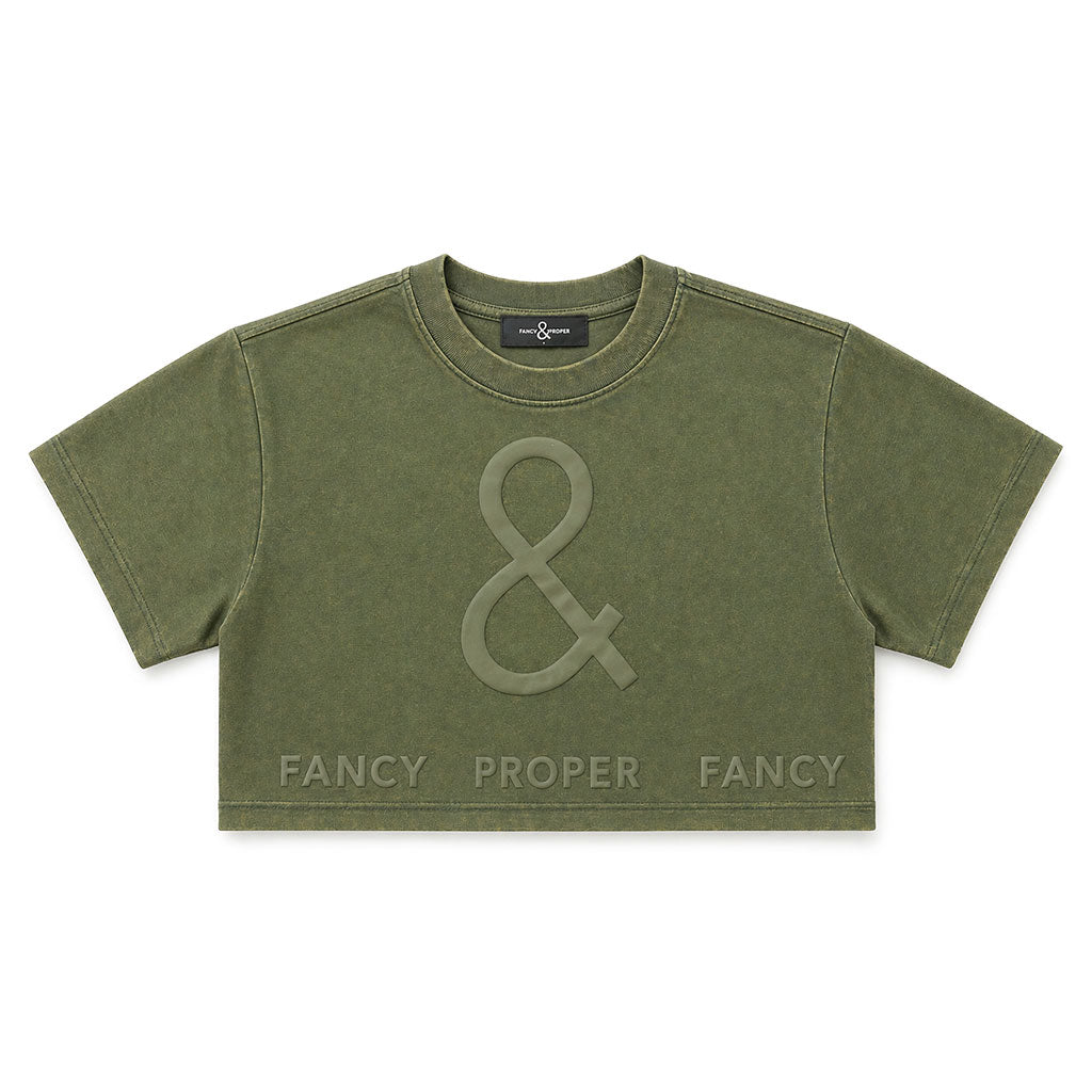 The Bottom Line Crop in Olive