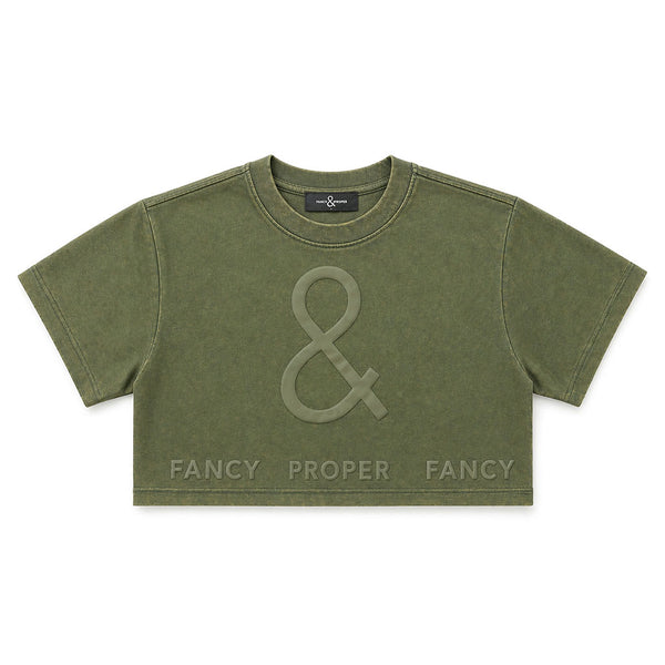 The Bottom Line Crop in Olive