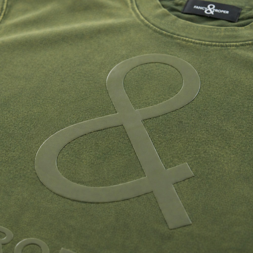 The Bottom Line Crop in Olive