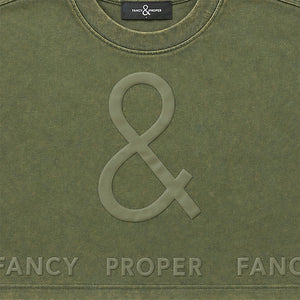 The Bottom Line Crop in Olive
