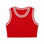 The Sutton Top in Ember Red
