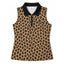 The Untamed Collar Tank in Leopard Print