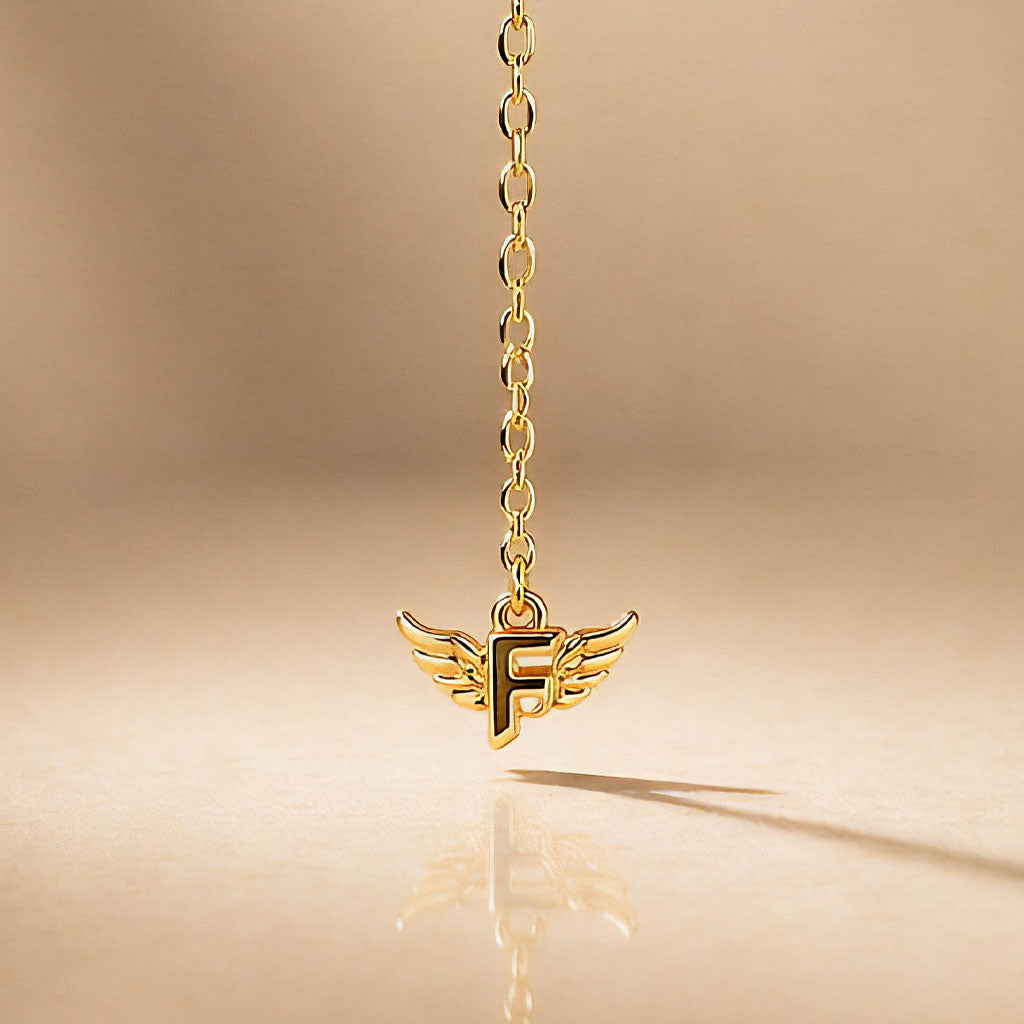 Wingline Drop Necklace | Fem5Hundred Motorsport Fashion Jewelry