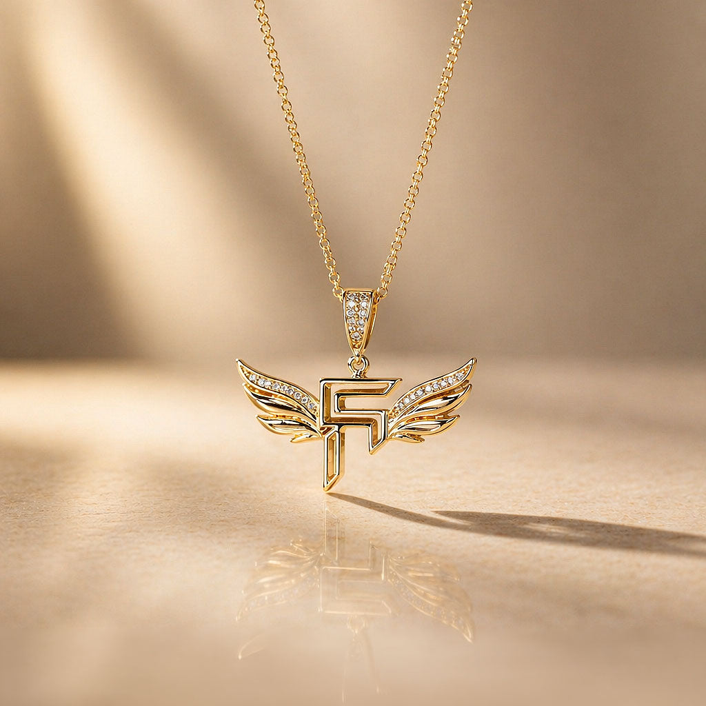 Wingline Pendant | Fem5Hundred Motorsport Fashion Jewelry
