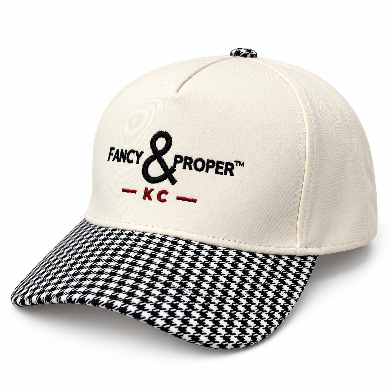 KC Houndstooth Brim Cap Secondary image