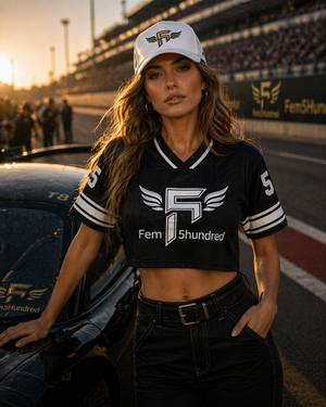 No Limits Crop Mesh Jersey