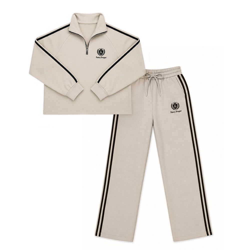 Busy Being Proper Tracksuit Set