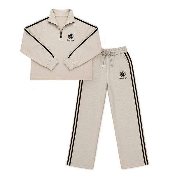 Busy Being Proper Tracksuit Set