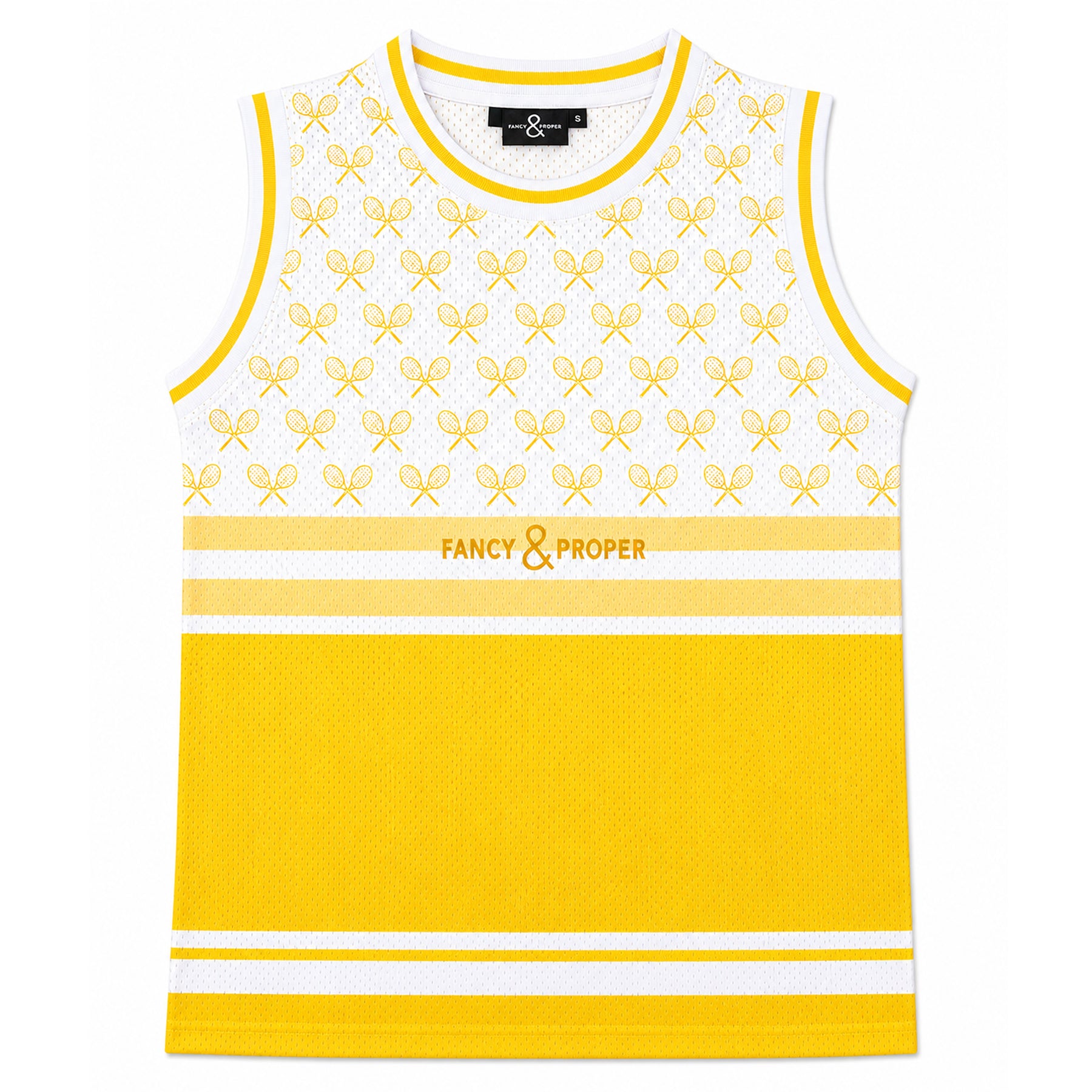 The Match Point Mesh Jersey in Sunbeam Main image