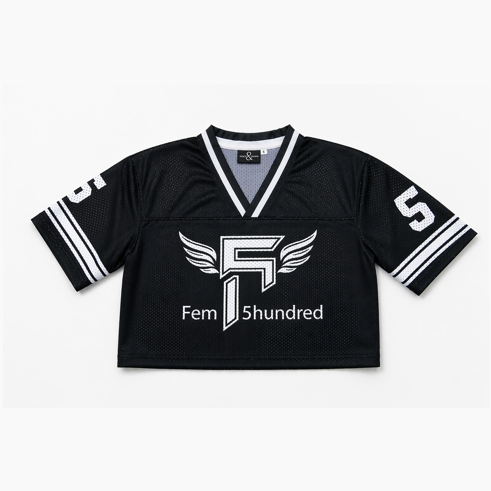 No Limits Crop Mesh Jersey