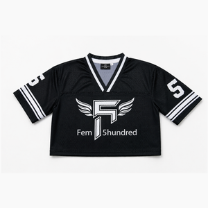 No Limits Crop Mesh Jersey