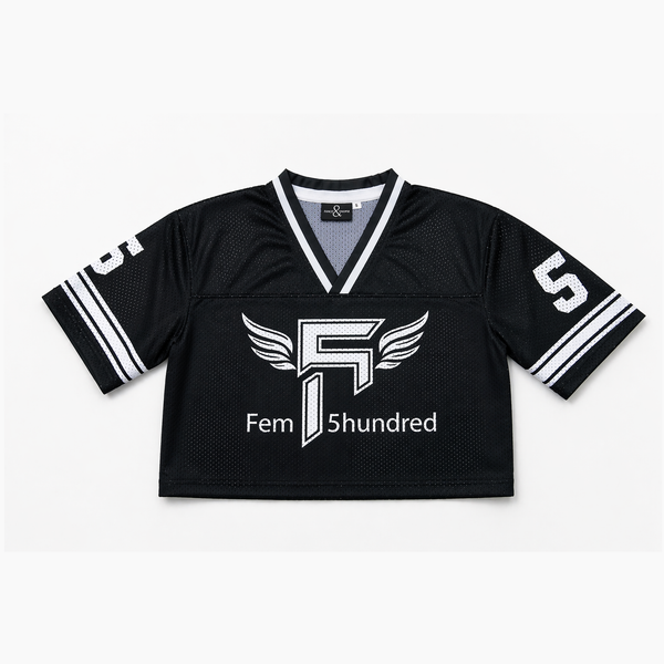 No Limits Crop Mesh Jersey